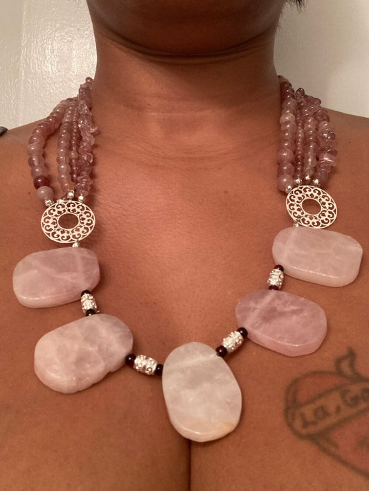 Rose Quartz Necklace