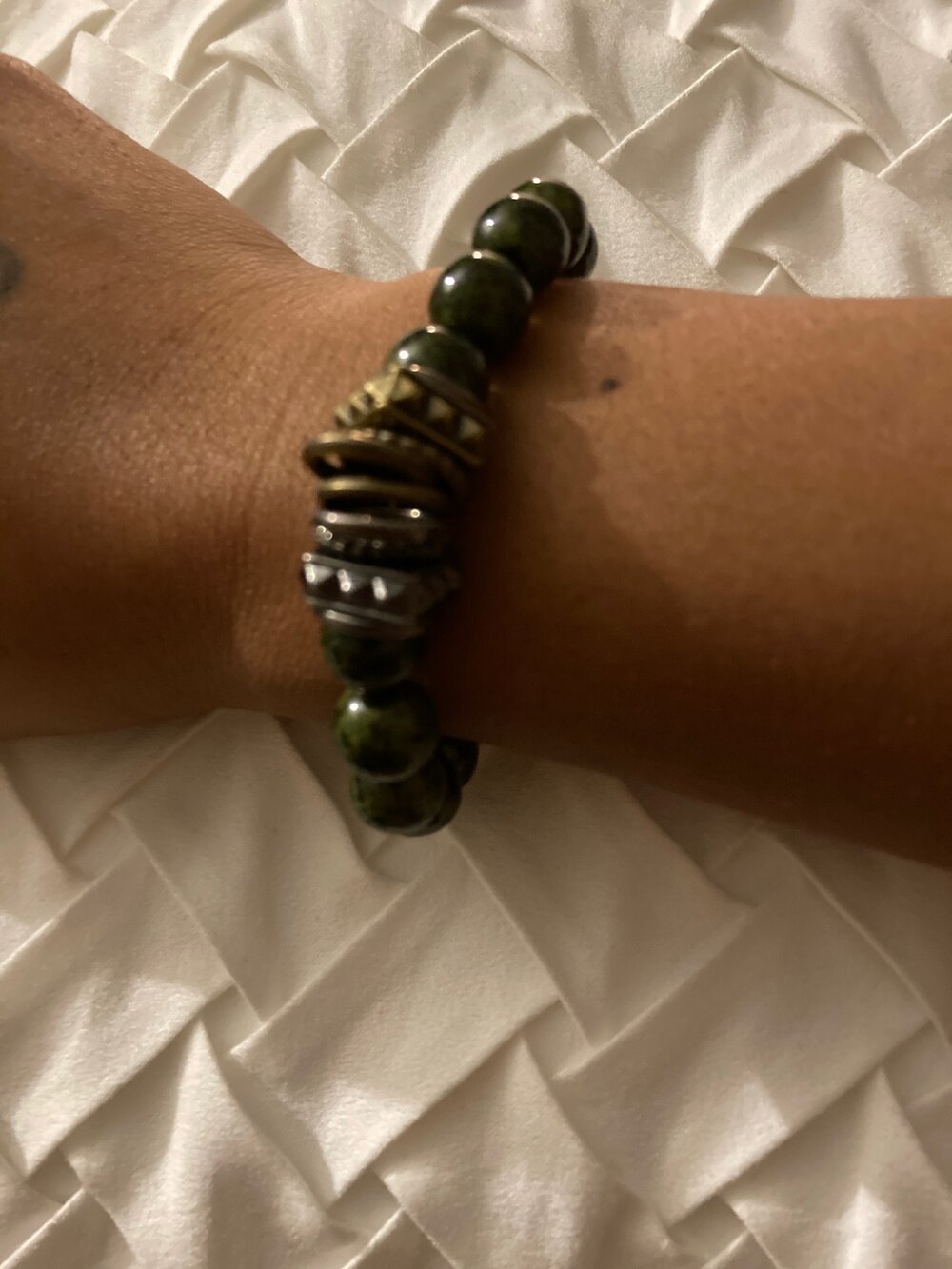 Green Jasper Bracelet