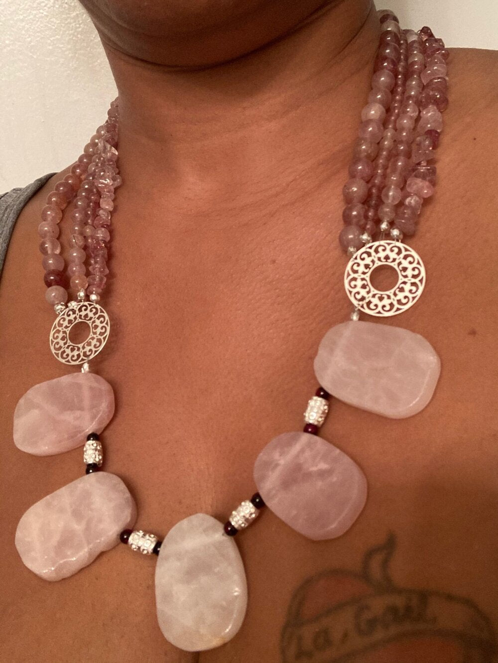 Rose Quartz Necklace