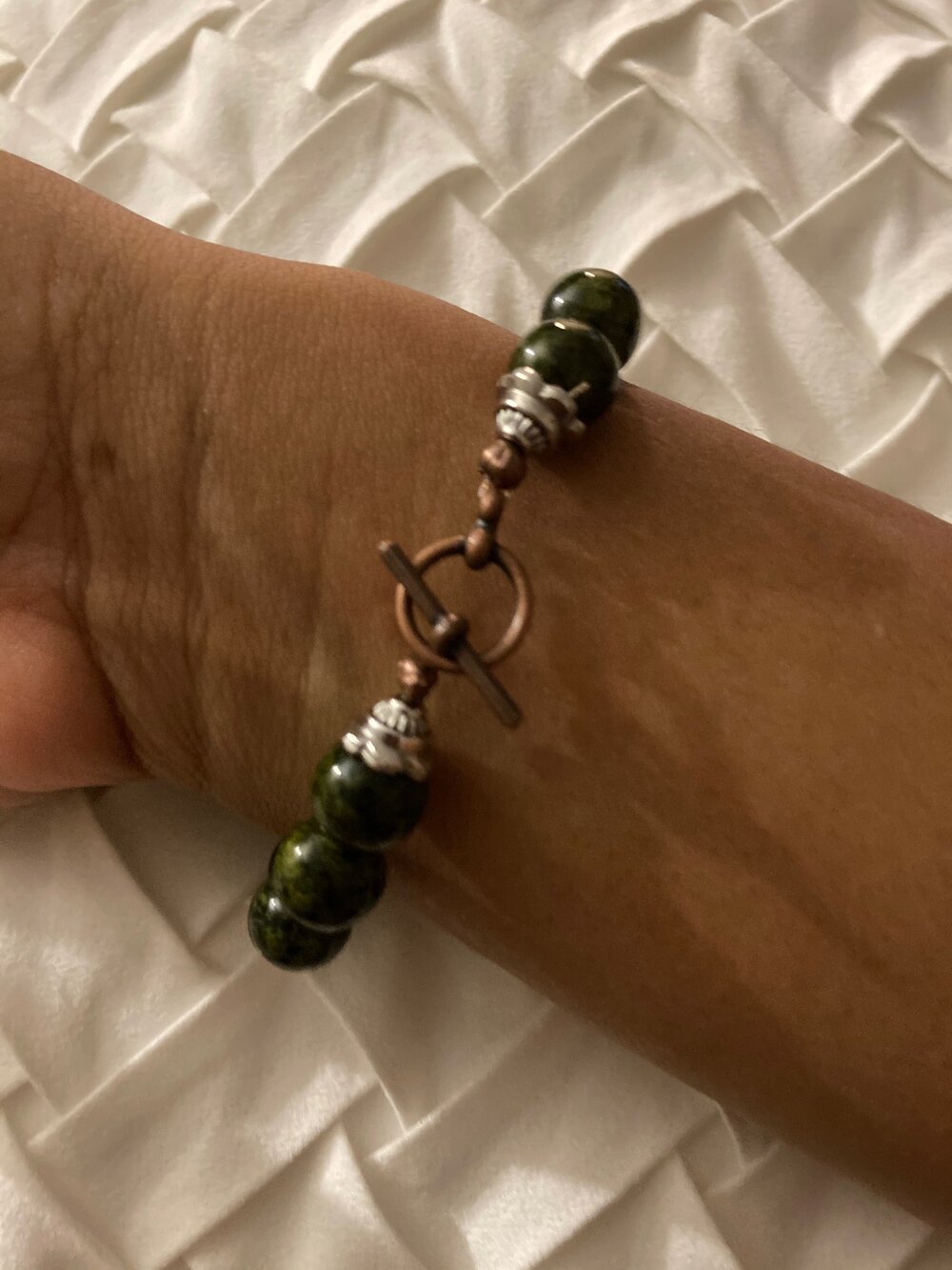 Green Jasper Bracelet