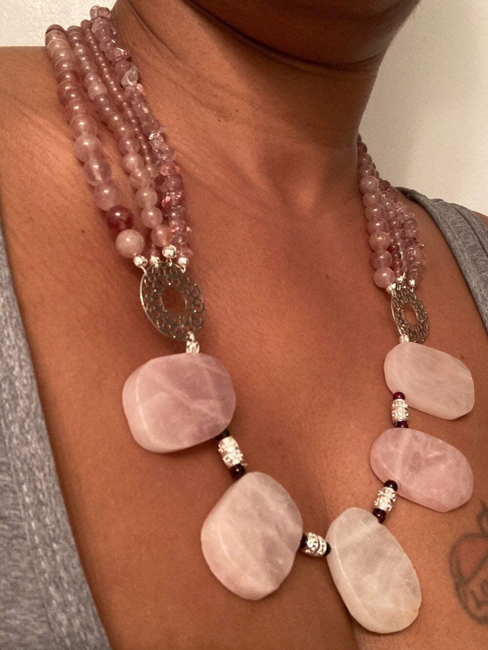 Rose Quartz Necklace