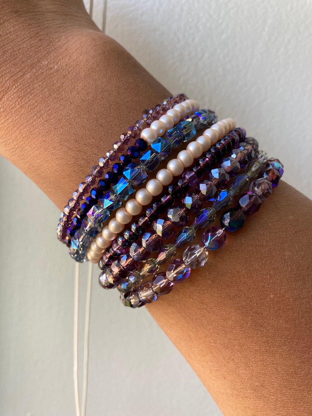 Purple Cuff Bracelet